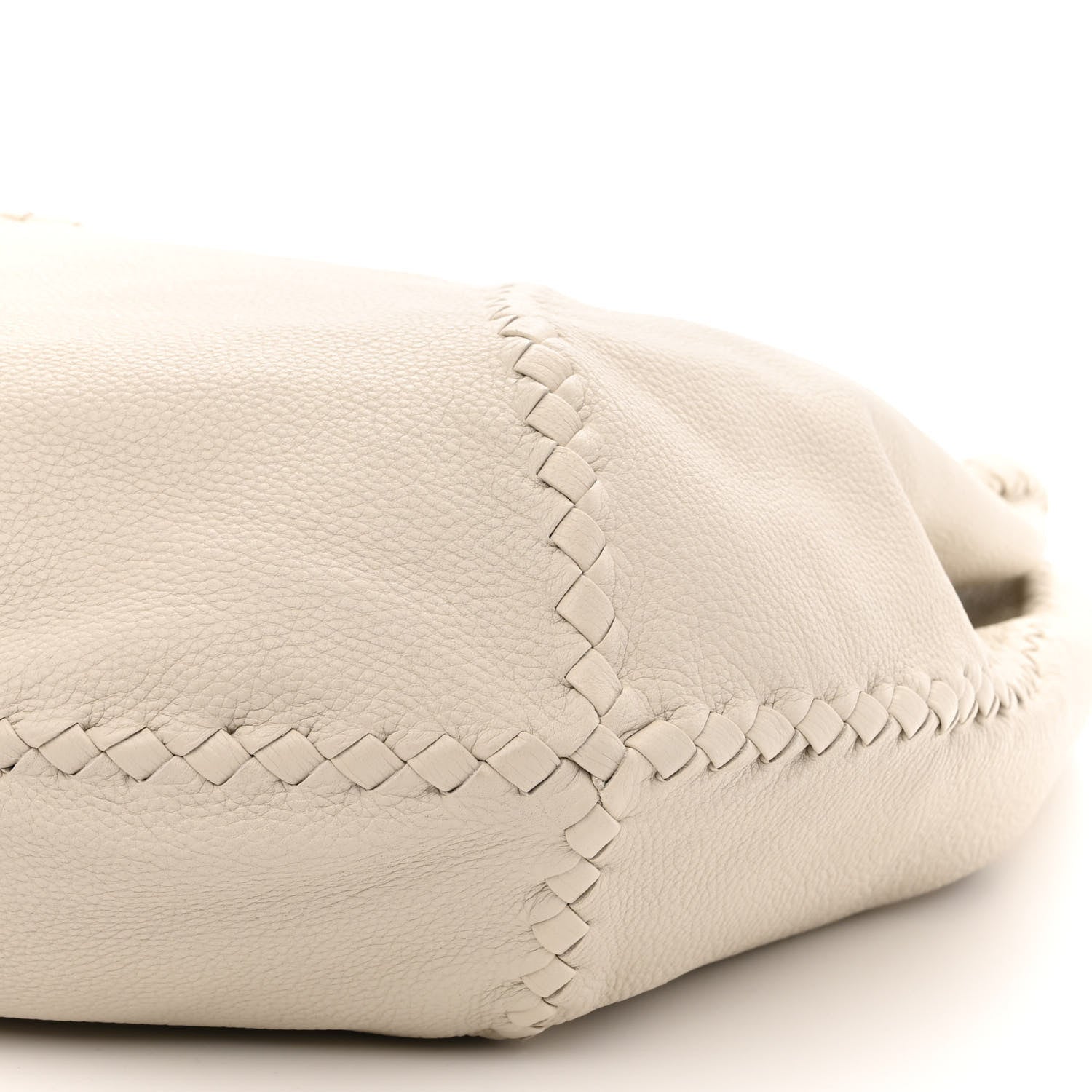 Bottega Veneta Cervo Deerskin Large Hobo White 10 of 12