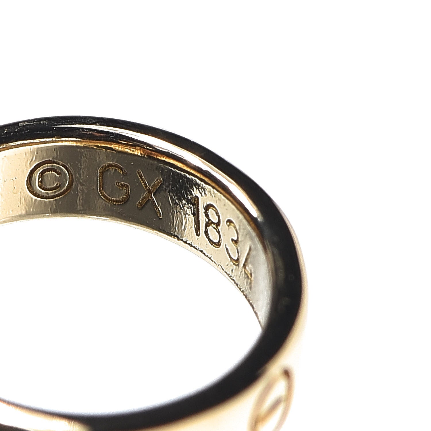 Cartier 18K Yellow Gold Interlocking LOVE Bracelet 7 of 9