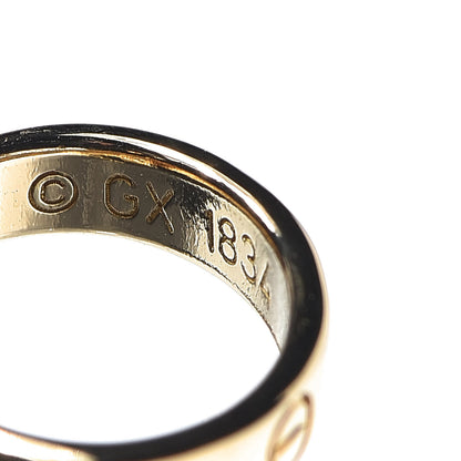Cartier 18K Yellow Gold Interlocking LOVE Bracelet 7 of 9
