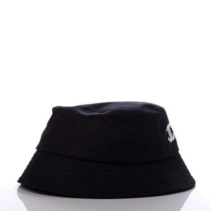Chanel Canvas CC Bucket Hat L Black 7 of 8