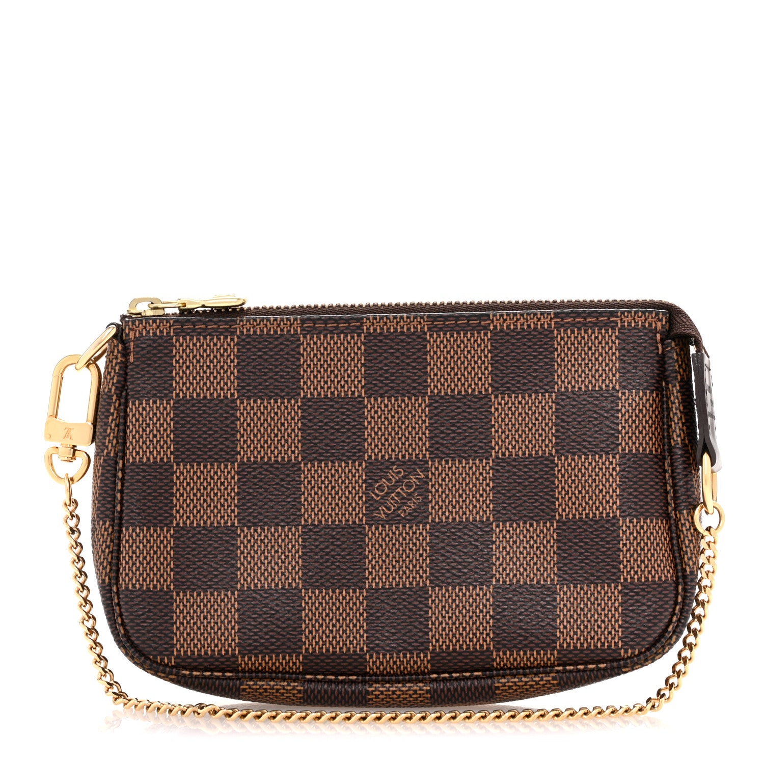 Louis Vuitton Damier Ebene Mini Pochette Accessories 1 of 8