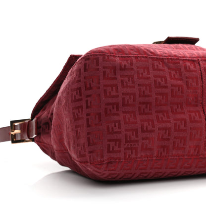 Fendi Zucchino Mama Baguette Red 8 of 9