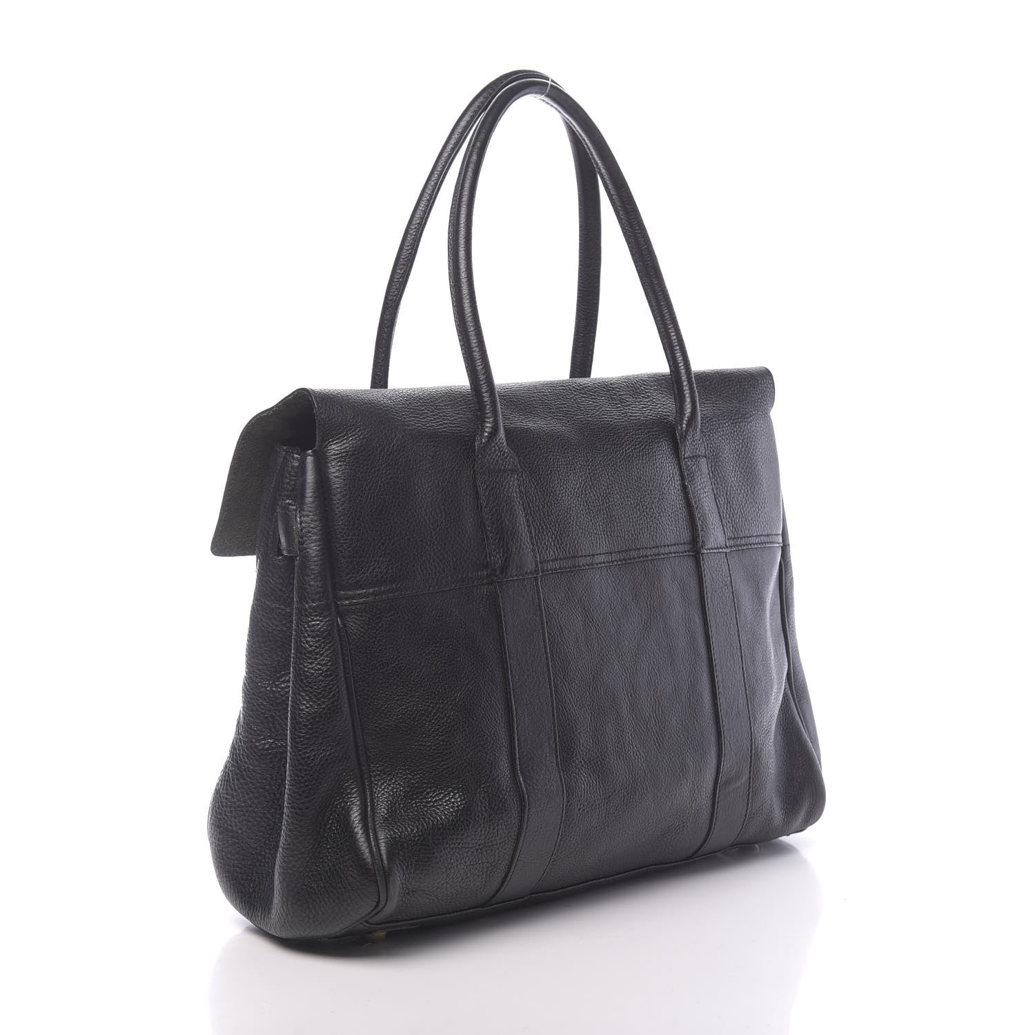 Mulberry Natural Leather Bayswater Black 3 of 14