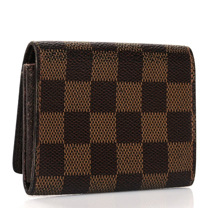 Louis Vuitton Damier Ebene Business Card Holder 3 of 10