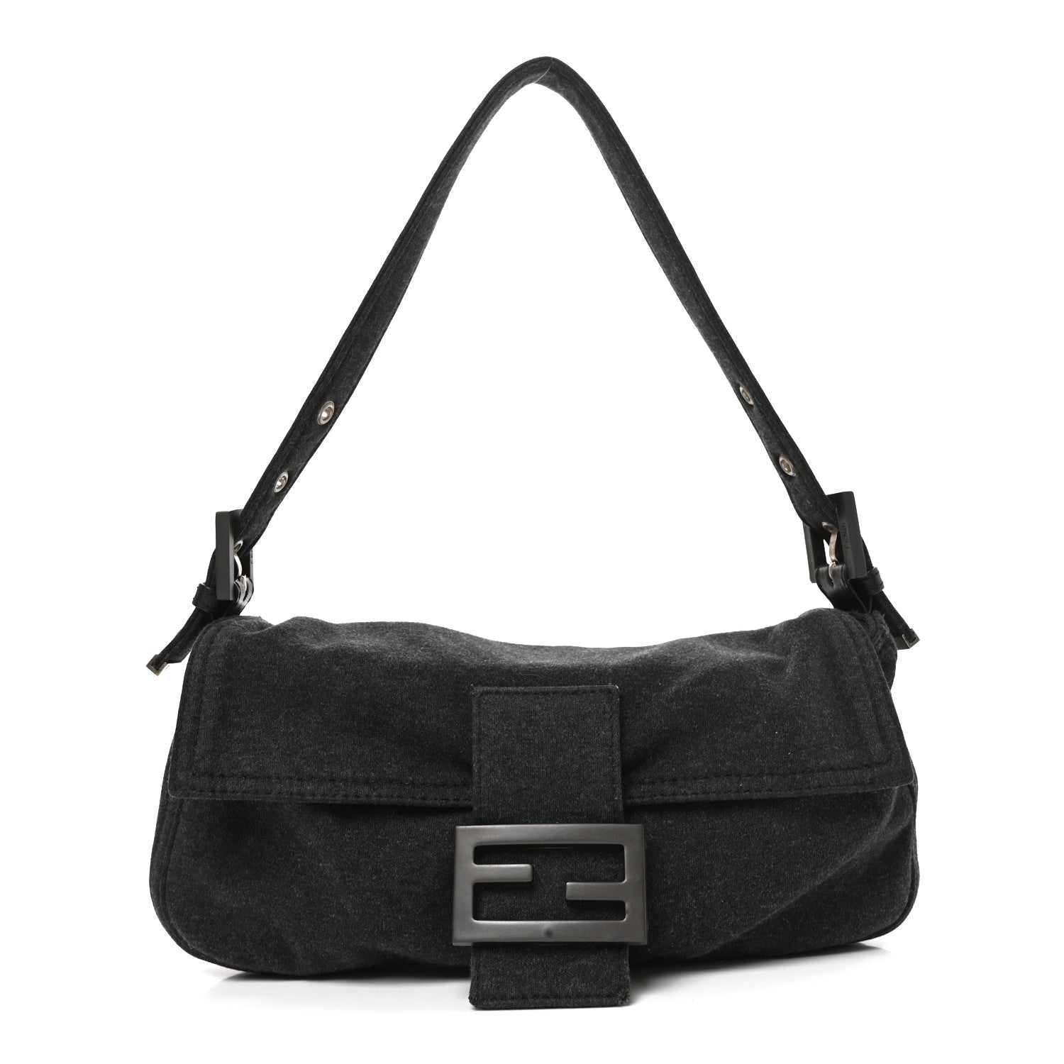 Fendi Jersey Baguette Grey 1 of 11