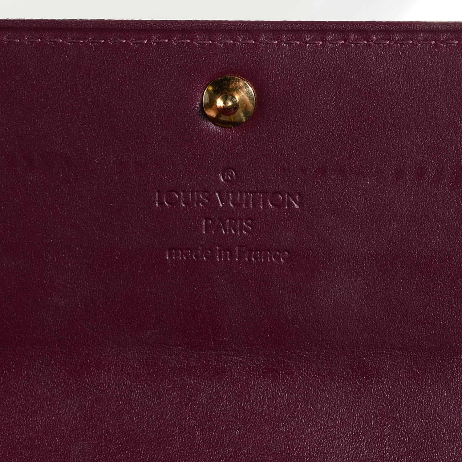Louis Vuitton Vernis Sarah Wallet Violet 7 of 8