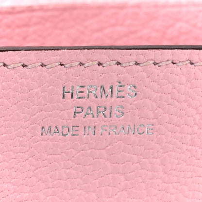 Hermes Chevre Mysore Clic 16 Wallet Rose Sakura 6 of 13