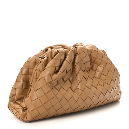 Bottega Veneta Nappa Intrecciato Teen Pouch Caramel 3 of 10