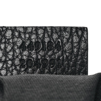 Gucci Nylon Monogram Small Flat Messenger Bag Black 6 of 8
