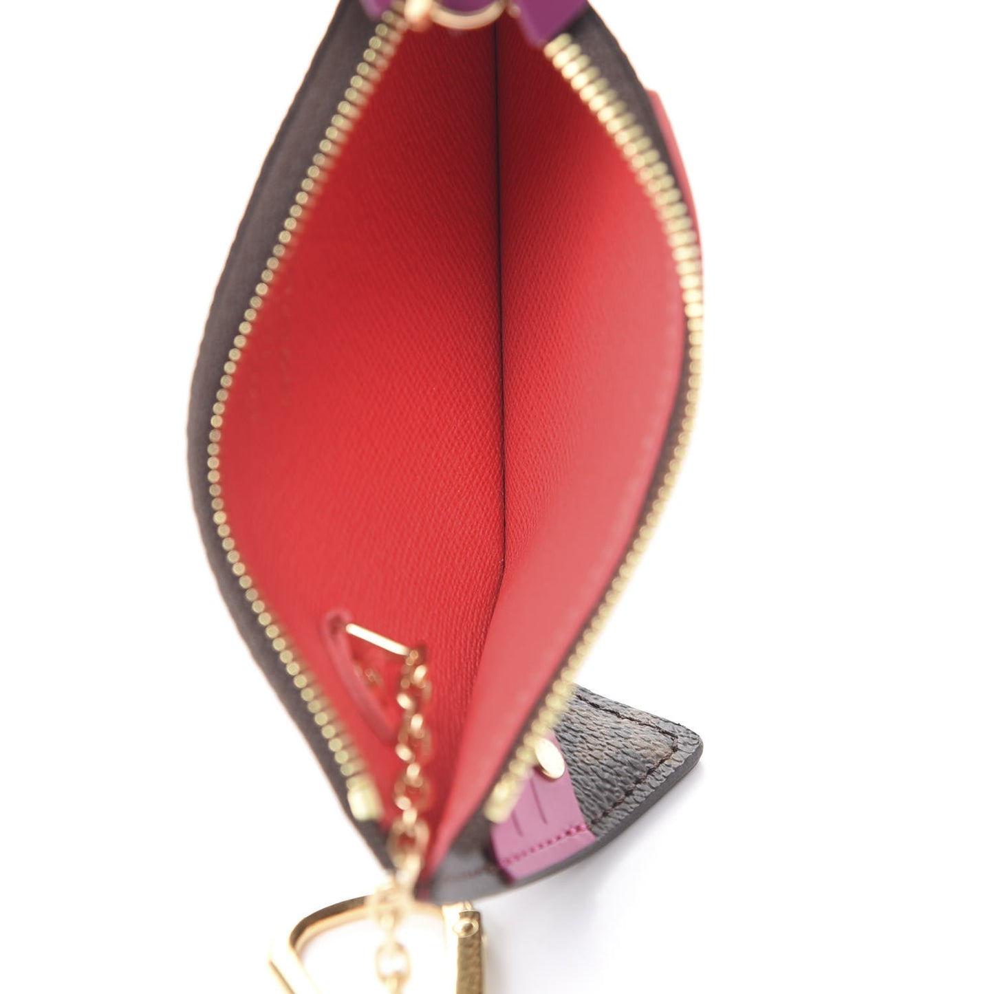 Monogram Totem Key Pouch Flamingo