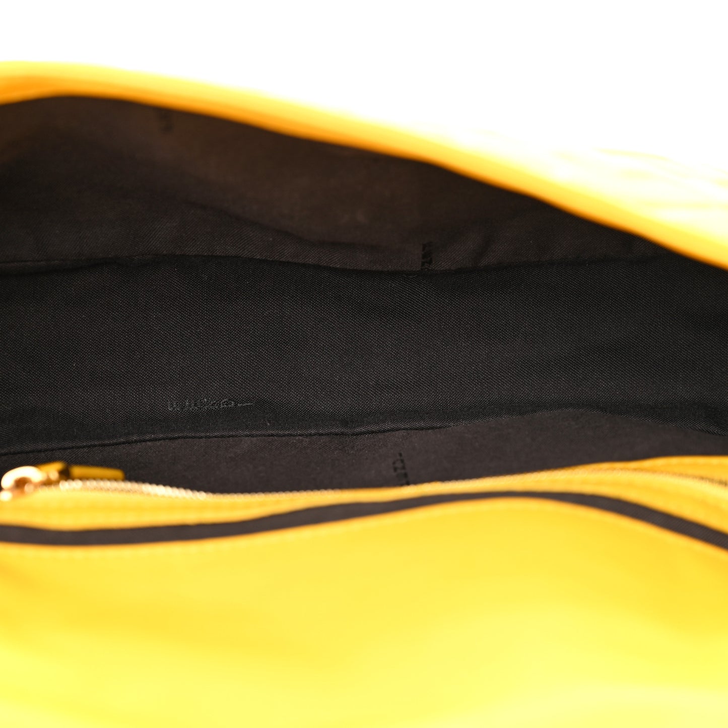 Nappa FF 1974 Embossed Baguette Mimosa