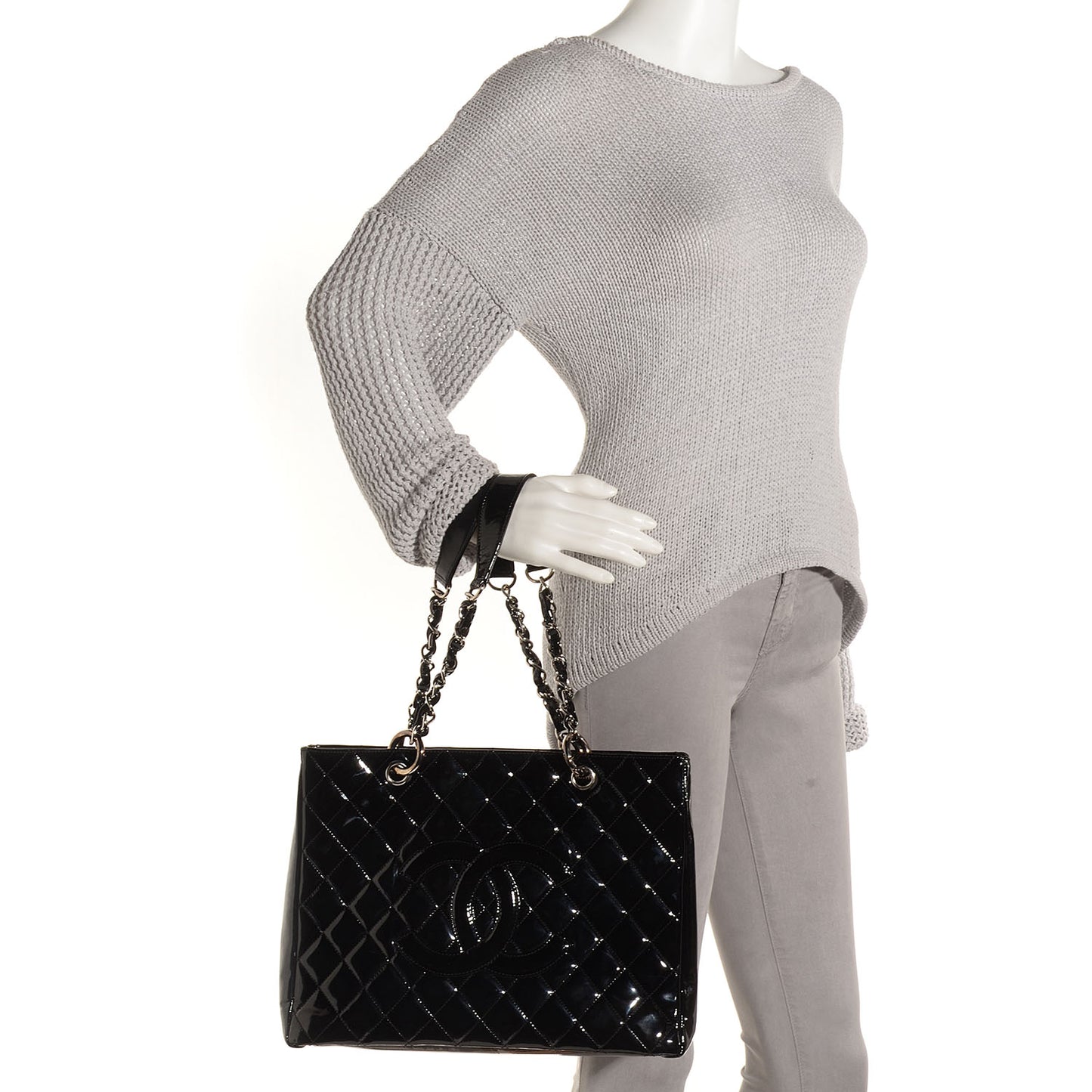 Patent Grand Shopping Tote GST Black