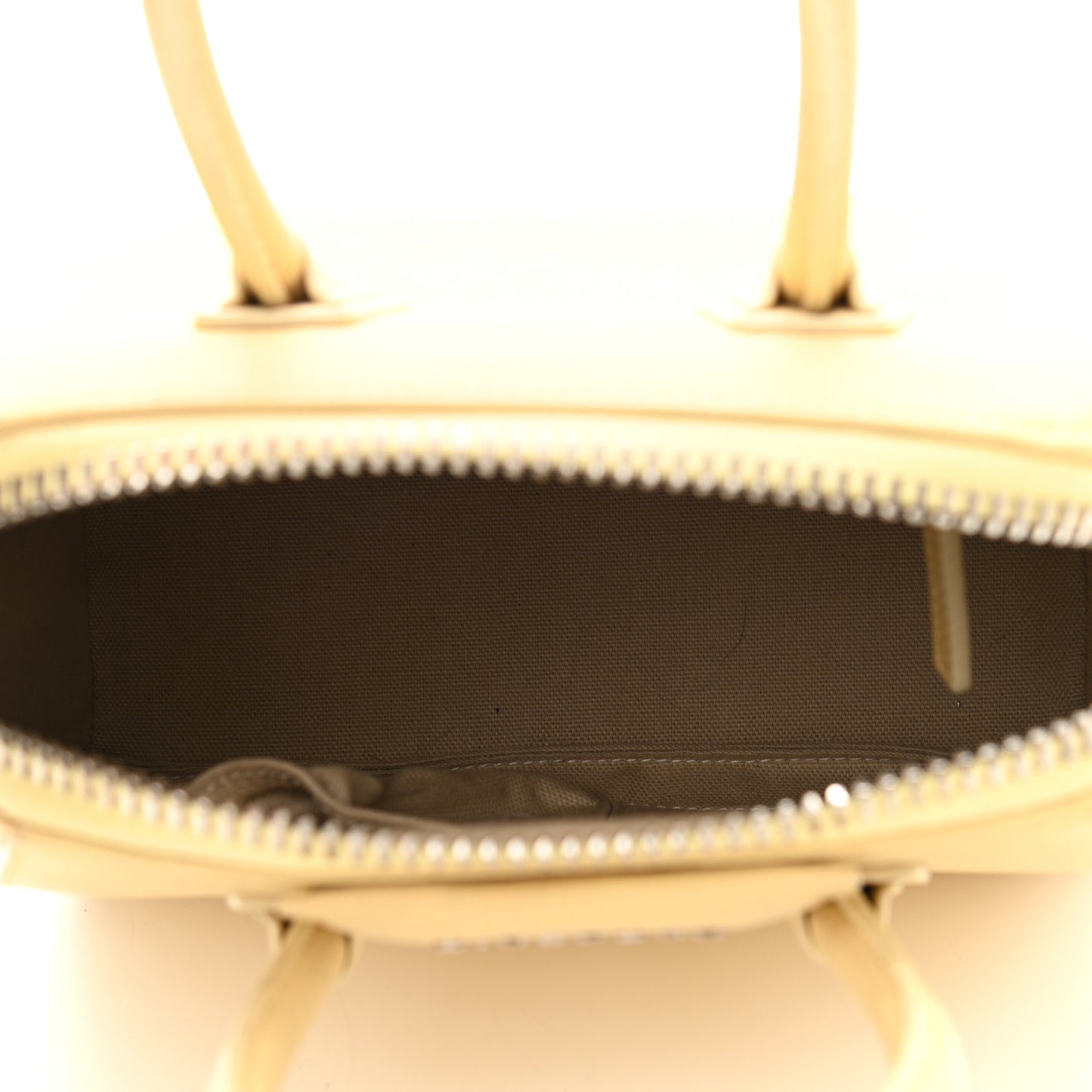 Sugar Goatskin Mini Antigona Yellow