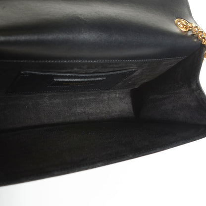 Saint Laurent Smooth Calfskin Medium Classic Monogram Kate Tassel Satchel Black 5 of 9
