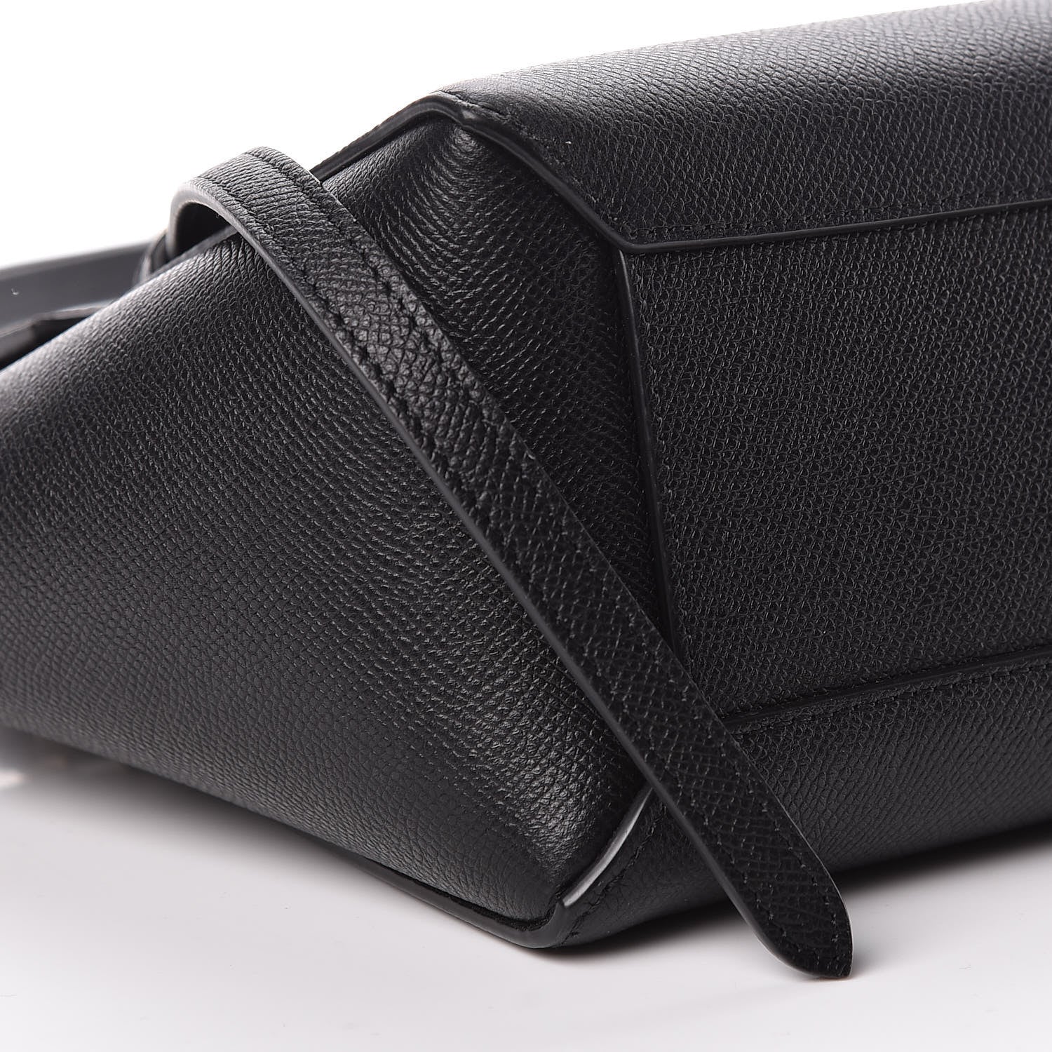 Celine Grained Calfskin Nano Belt Bag Black 10 of 11
