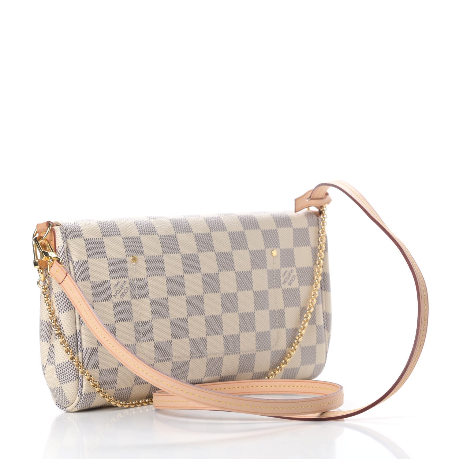 Louis Vuitton Damier Azur Favorite MM 3 of 12