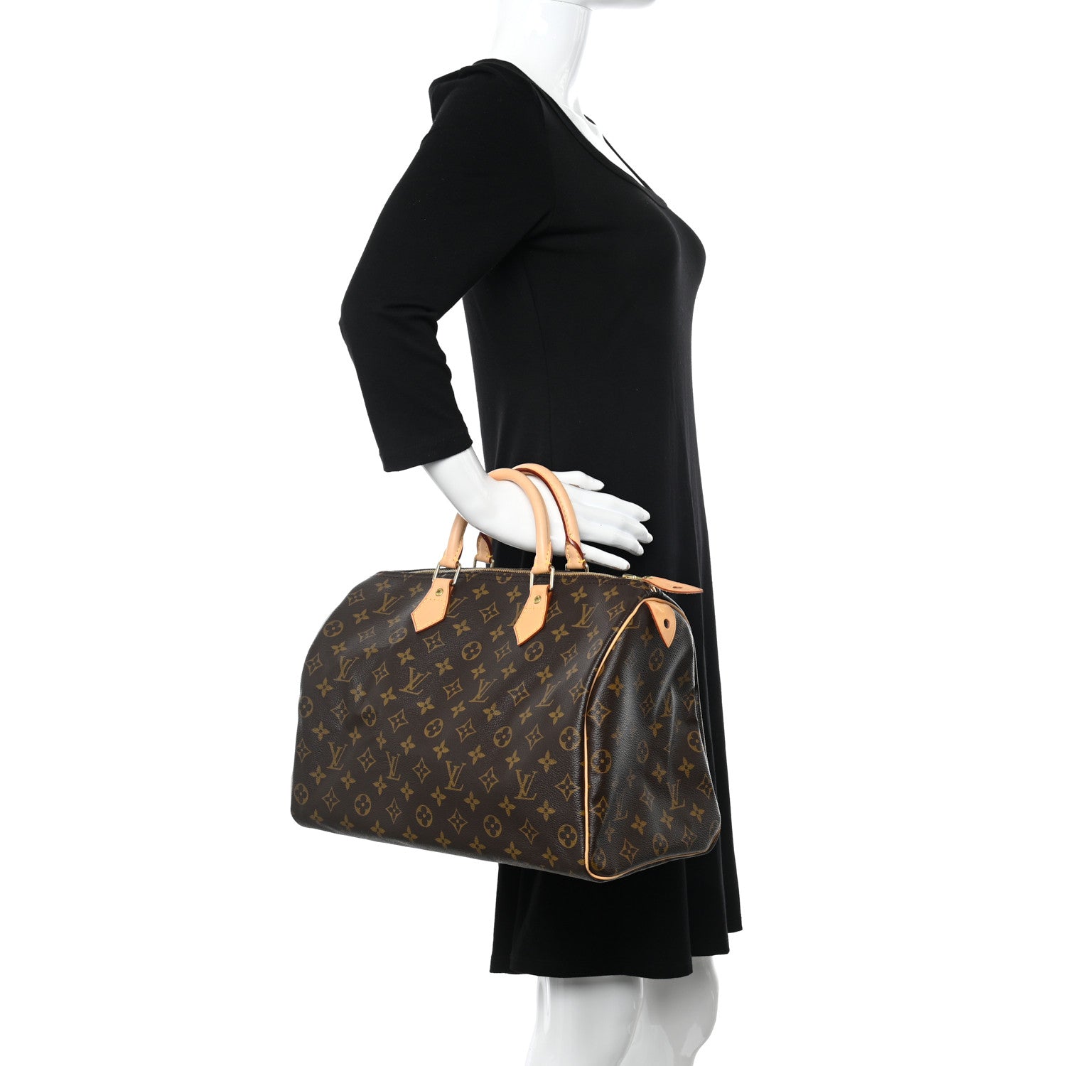 Louis Vuitton Monogram Speedy 35 2 of 11