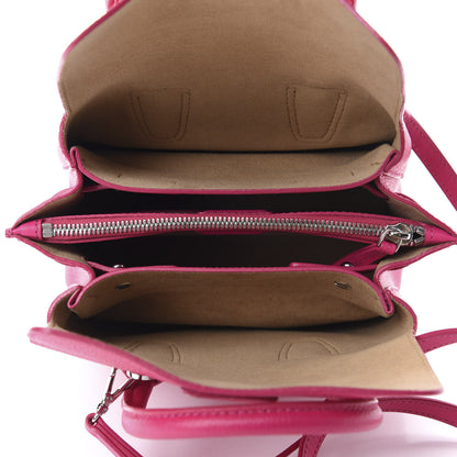 MCM Grained Calfskin Mini Milla Tote Beetroot Pink 5 of 9