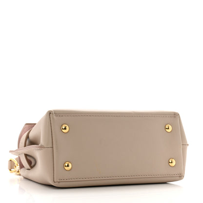 Louis Vuitton Soft Calfskin Mini Lockme Ever Greige 5 of 13