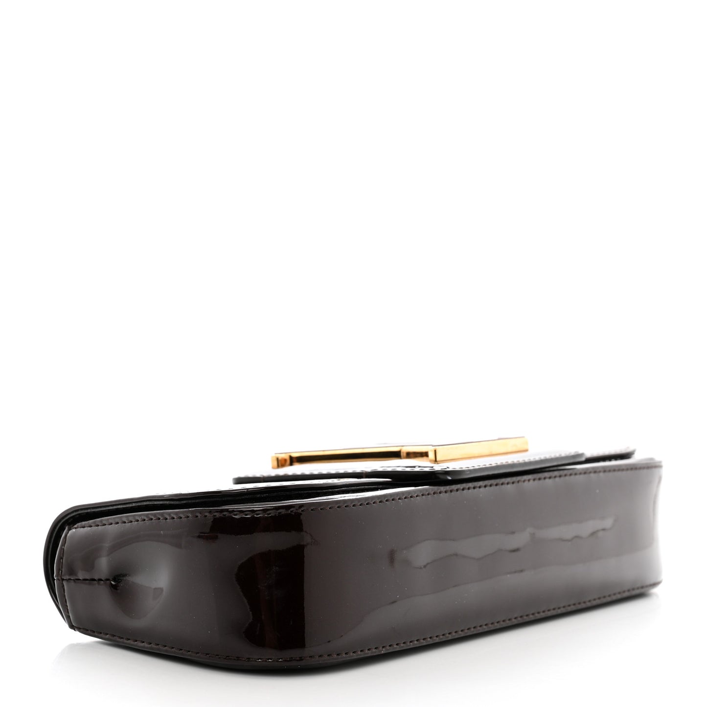 Patent Sobe Clutch Rouge Fauviste