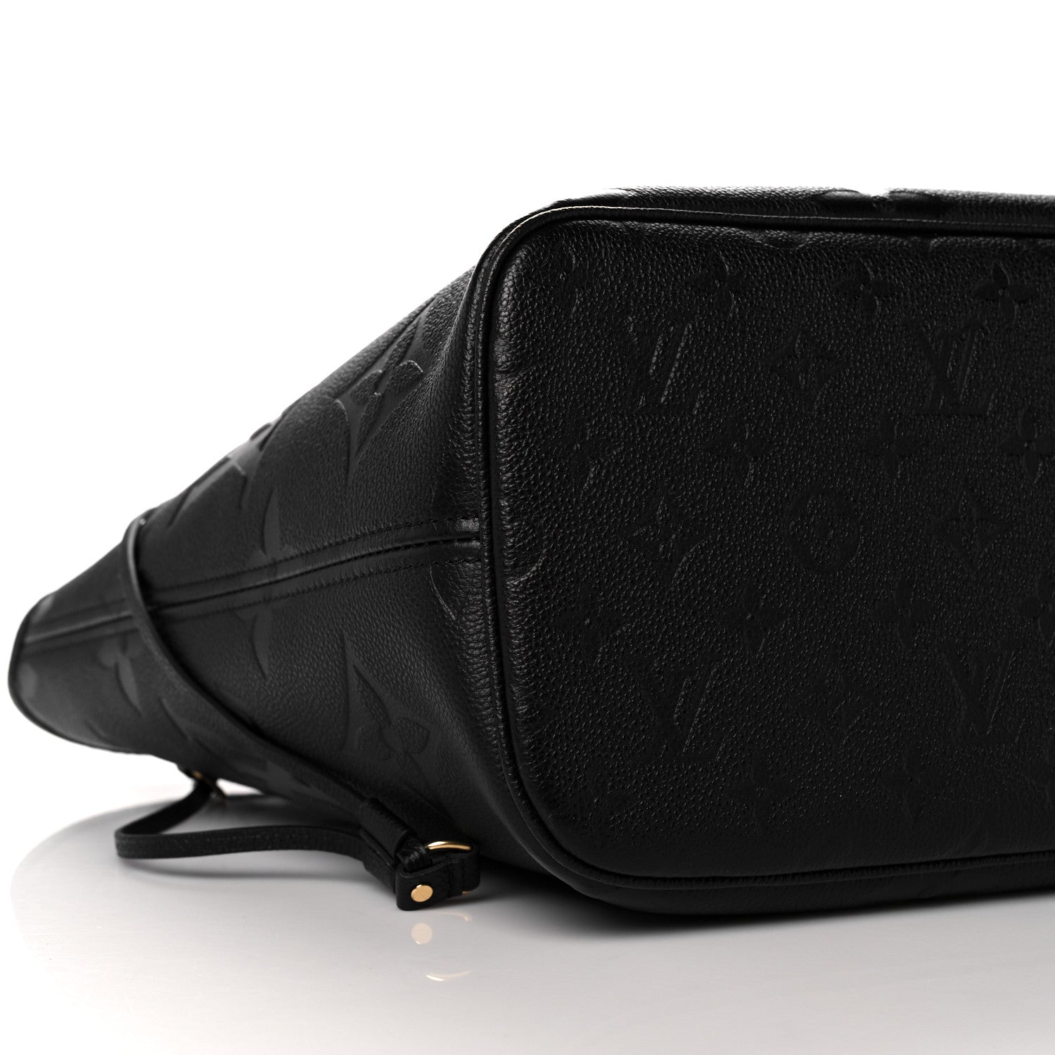 Louis Vuitton Empreinte Monogram Giant Neverfull MM Black 6 of 7