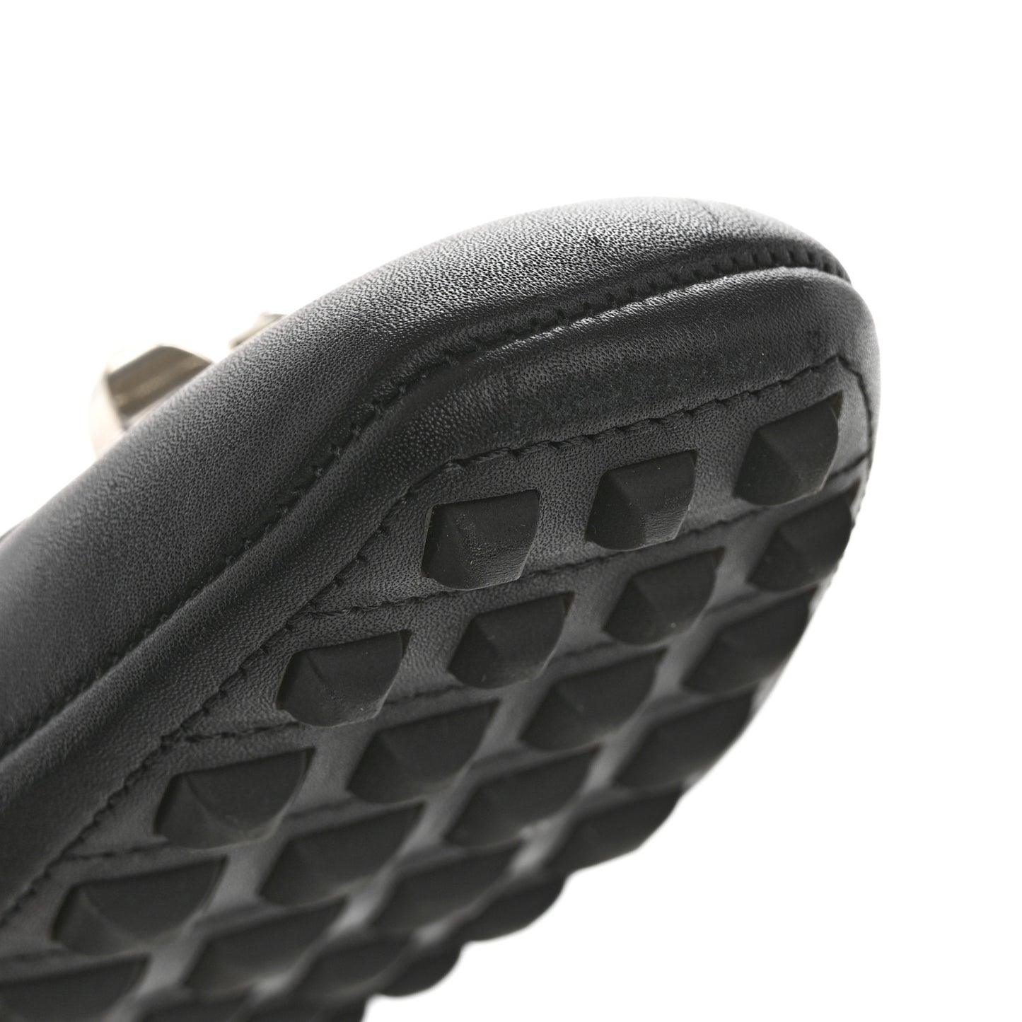 Calfskin Liberty Ballerina Flats 37 Black
