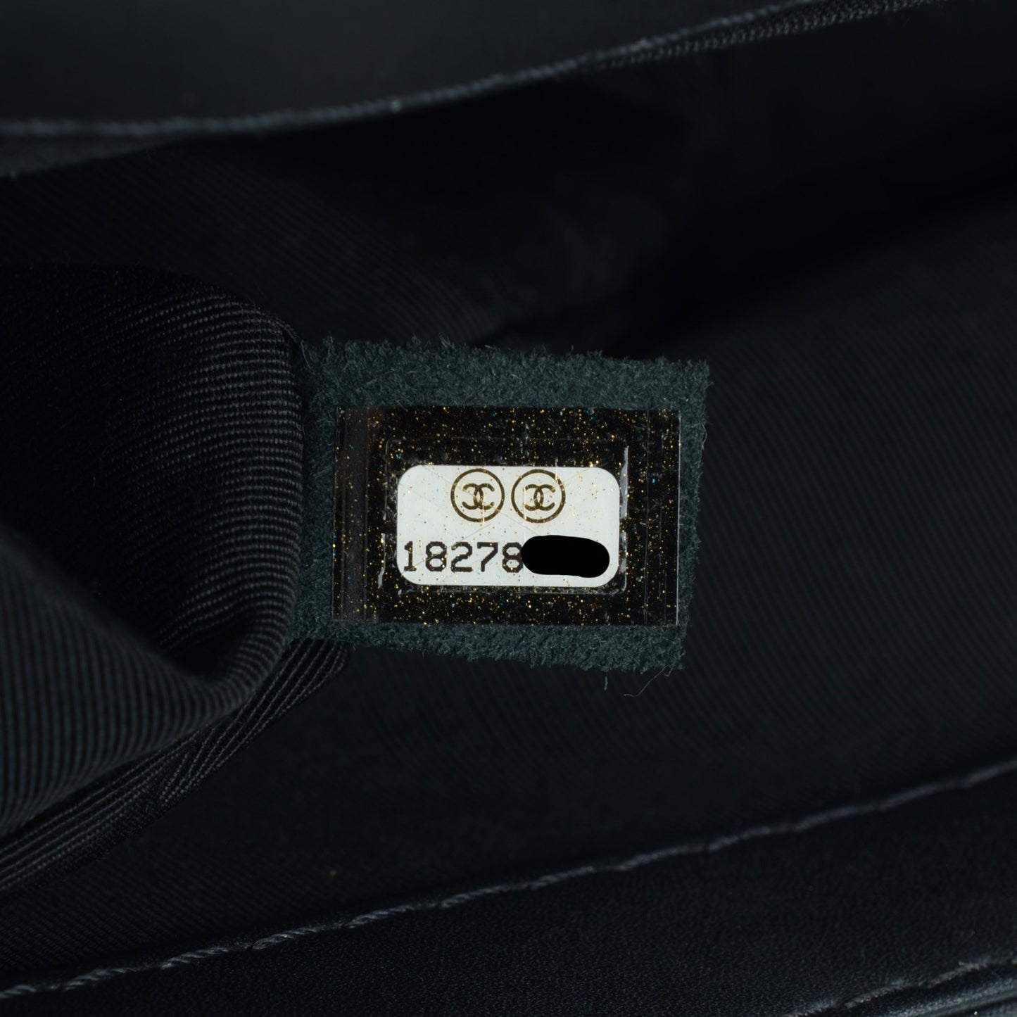 Calfskin Quilted Medium Boy Flap Black