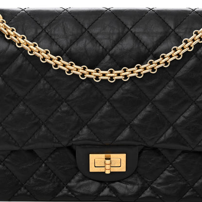 Chanel Aged Calfskin Quilted 2.55 Reissue 226 Flap Black 8 of 11