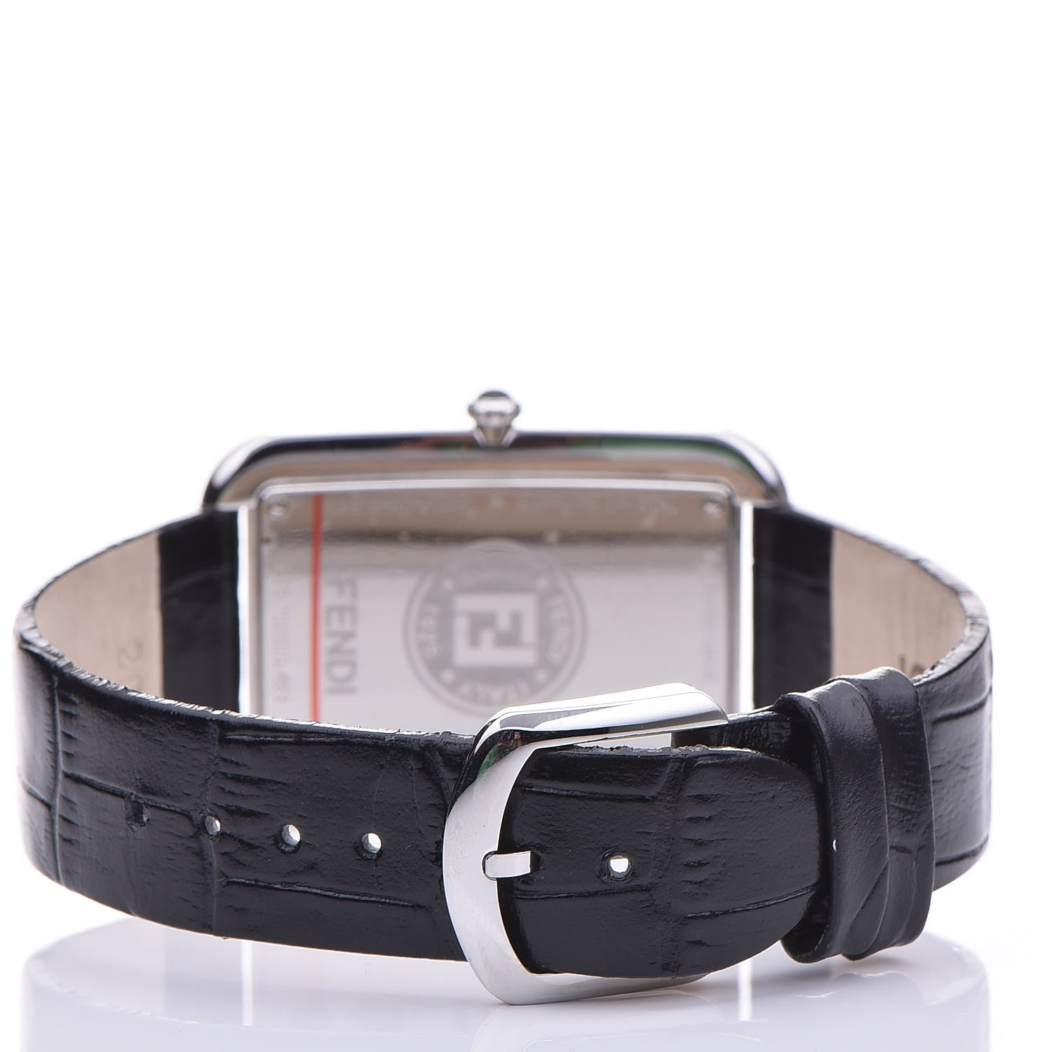 Fendi Stainless Steel Alligator 31mm Classico Quartz Watch 4 of 8