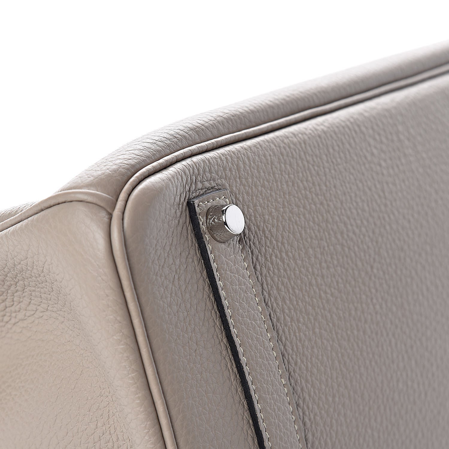 Hermes Taurillon Clemence Birkin 35 Gris Tourterelle 25 of 32