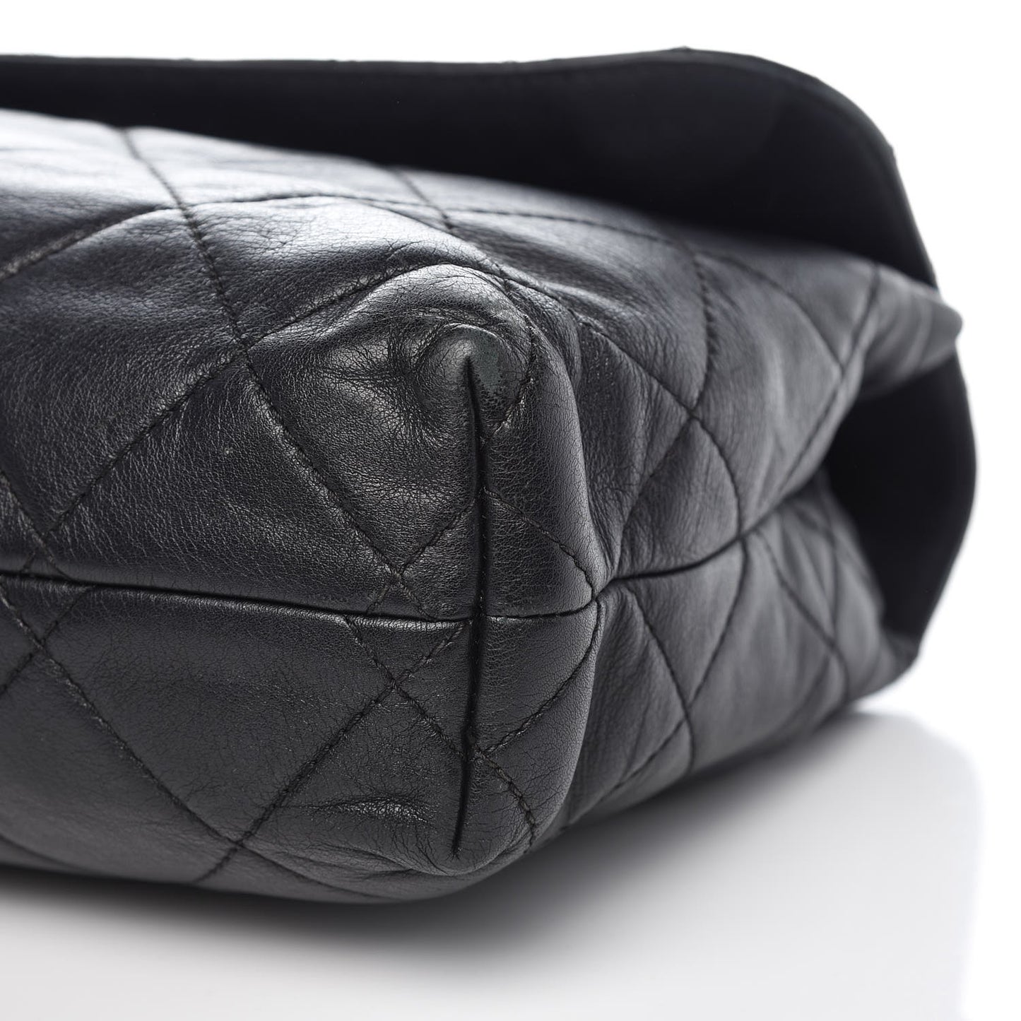 Calfskin Quilted In The Business Flap Bag Black
