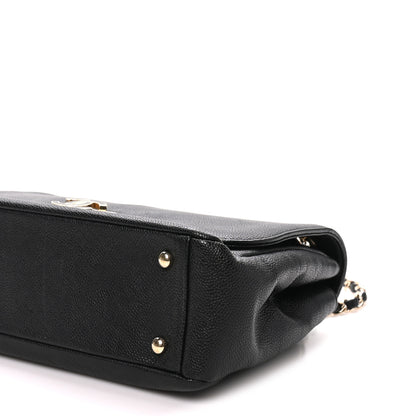 Chanel Caviar Quilted Medium Flap Black 10 of 10