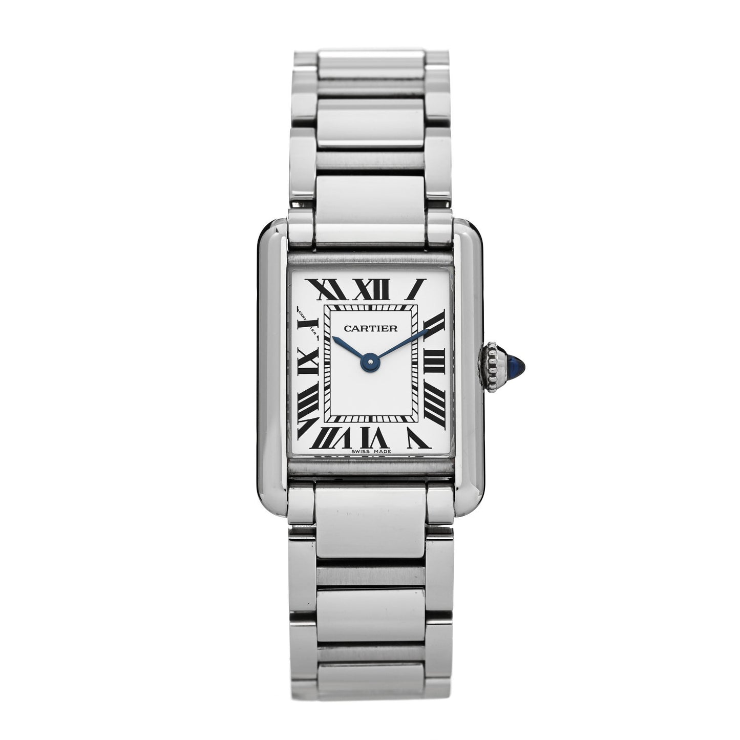 Stainless Steel 22mm Tank Must Quartz Watch