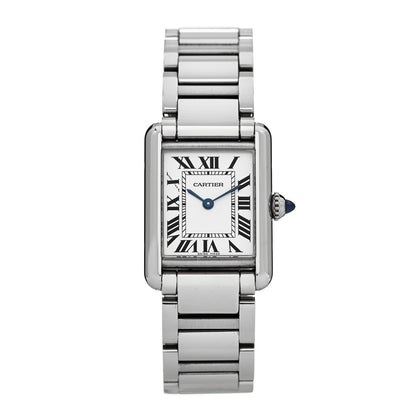 Cartier Stainless Steel 22mm Tank Must Quartz Watch 1 of 4