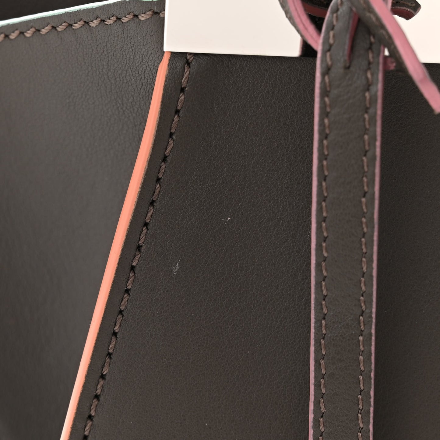 Vitello Dolce Mini 3jours Tote Carbone