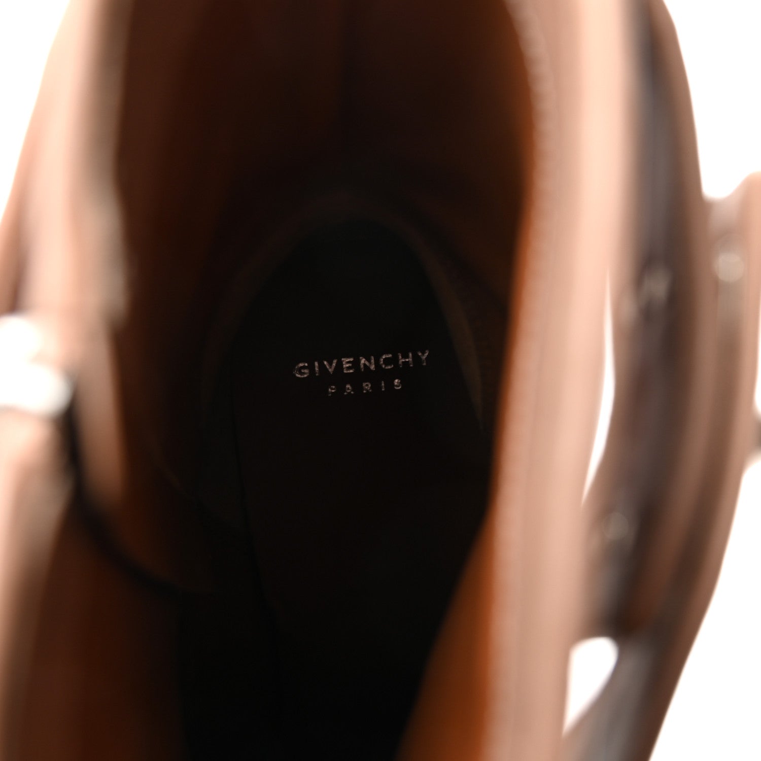Givenchy Calfskin Shark Lock Ankle Boots 37 Vieux Rose 8 of 9