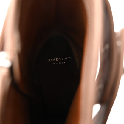 Givenchy Calfskin Shark Lock Ankle Boots 37 Vieux Rose 8 of 9