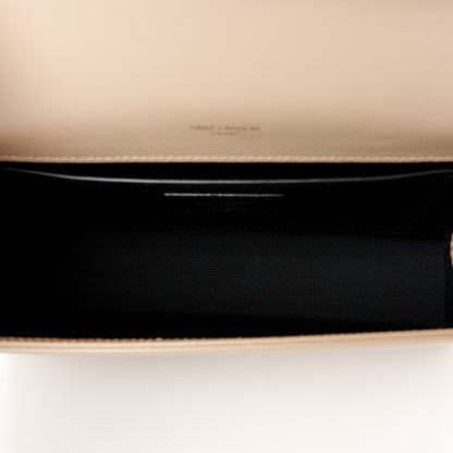 Saint Laurent Grain De Poudre Medium Monogram Kate Satchel Nude Powder 5 of 11