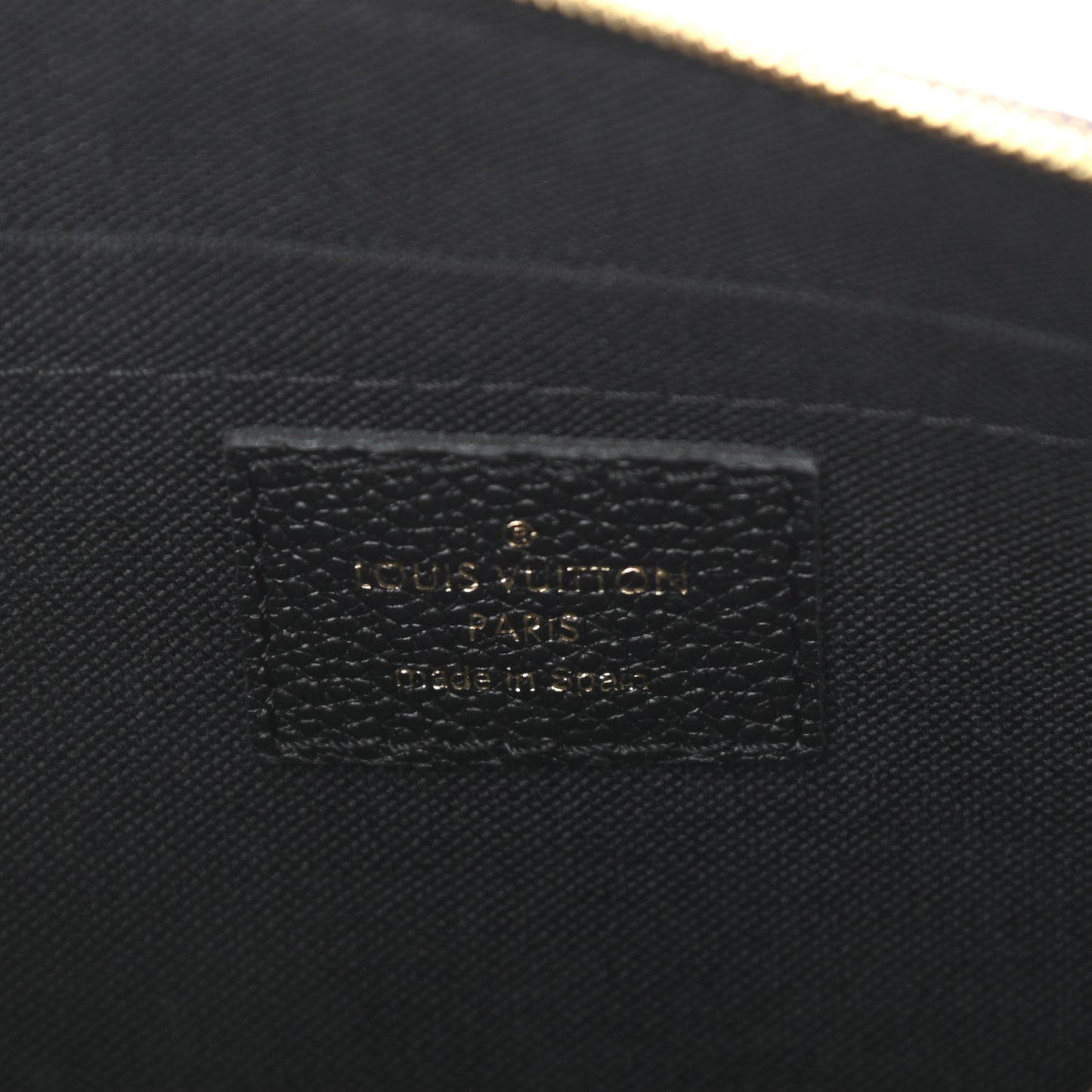 Monogram Pallas Clutch Black