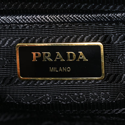 Prada Saffiano Lux Large Galleria Double Zip Tote Black 6 of 11