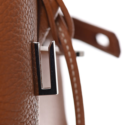 Hermes Taurillon Clemence Birkin 30 Gold 19 of 34