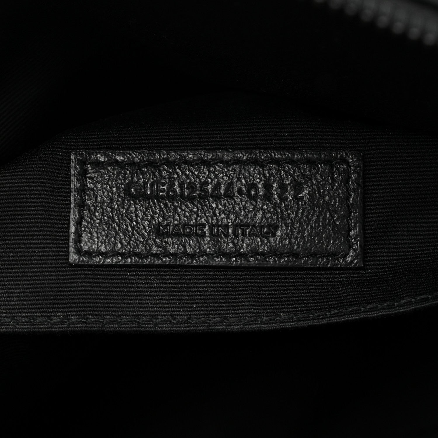 Saint Laurent Calfskin Matelasse Monogram Monochrome Lou Camera Bag Black 7 of 8