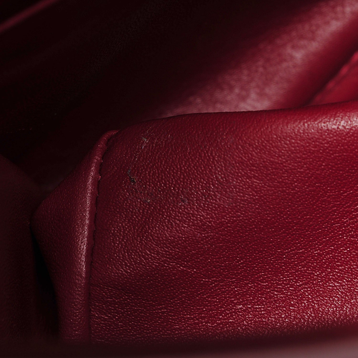 Chanel Caviar Quilted Maxi Double Flap Red 9 of 9