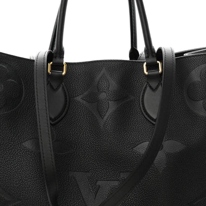 Louis Vuitton Empreinte Monogram Giant Onthego GM Black 8 of 10