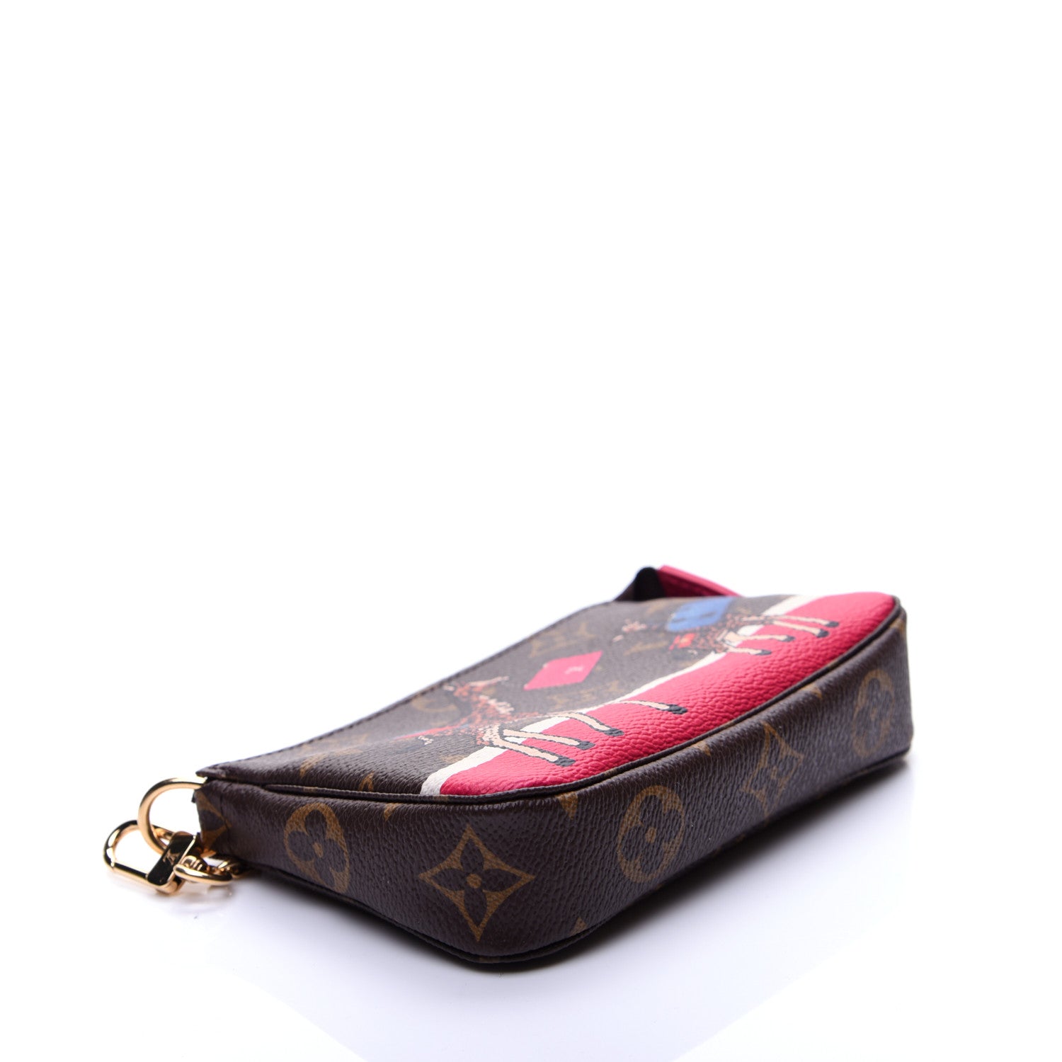 Louis Vuitton Monogram 2017 Christmas Animation Mini Pochette Accessories 6 of 12