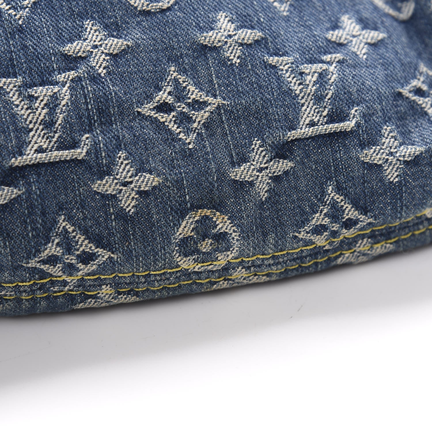 Louis Vuitton Monogram Denim Mini Pleaty Blue 8 of 12