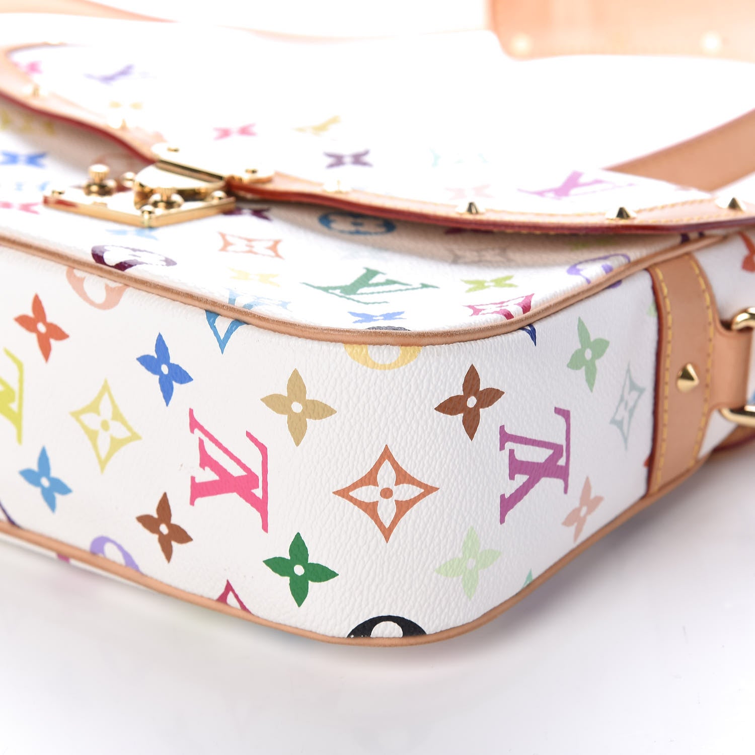 Louis Vuitton Monogram Multicolor Sologne White 8 of 8