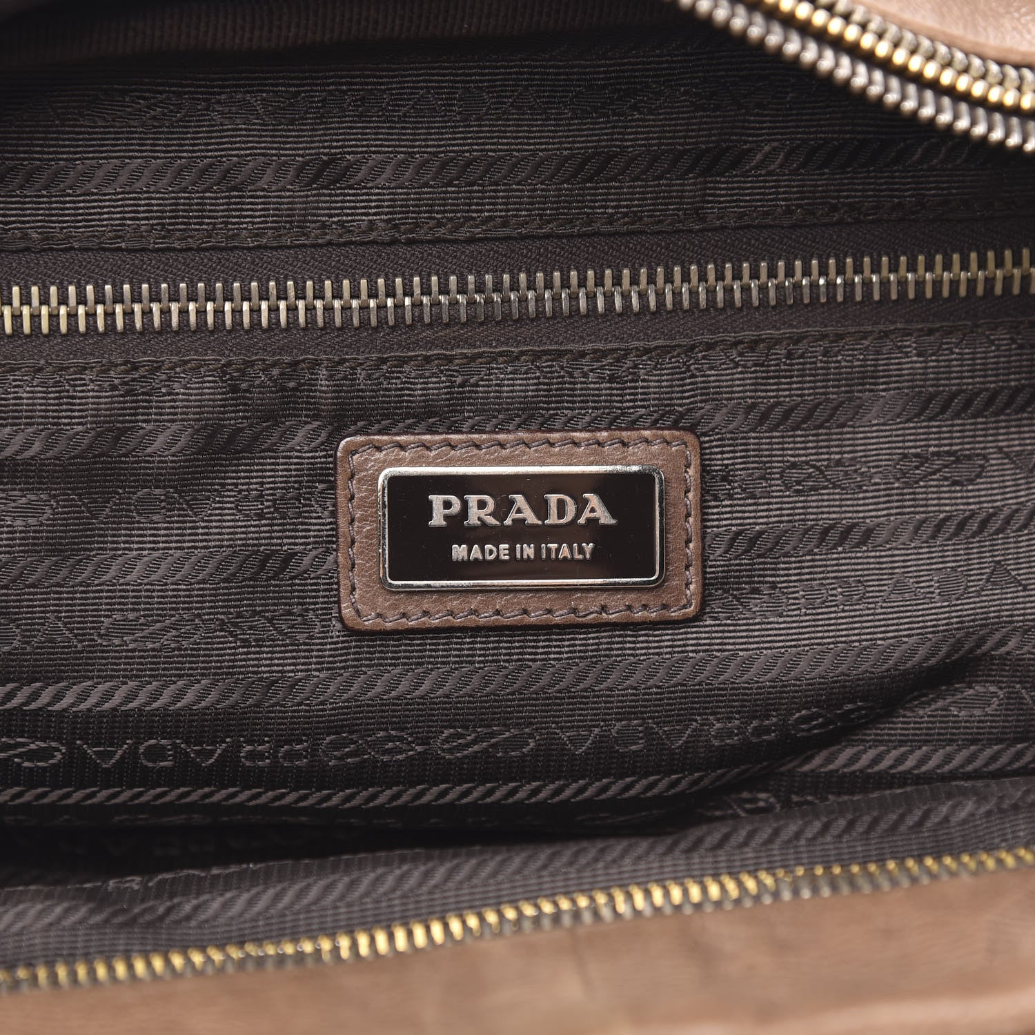 Prada Glace Calf Ombre Bowler Argilla Sfumato 6 of 12