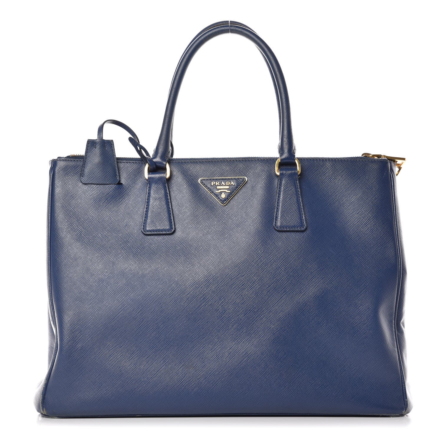 Prada Saffiano Medium Galleria Double Zip Tote Bluette 1 of 21