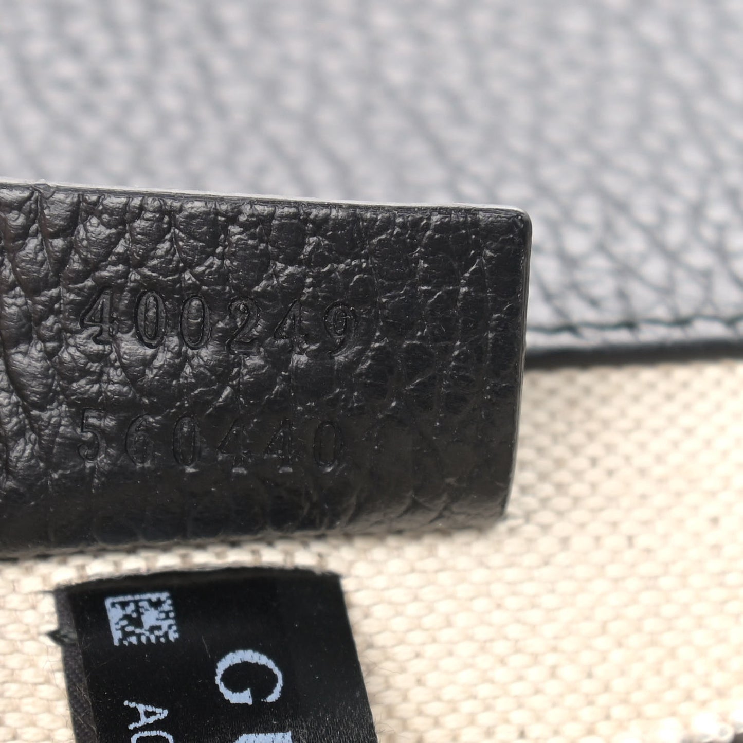 Pebbled Calfskin Small Dionysus Shoulder Bag Black